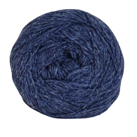 Hjertegarn Organic Trio Garn 5001 Dunkelblau von Hjertegarn