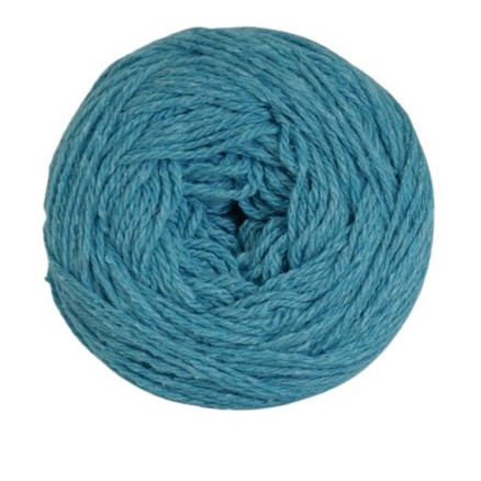 Hjertegarn Organic Trio Garn 5010 Hellpetrol von Hjertegarn
