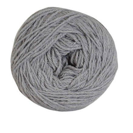 Hjertegarn Organic Trio Garn 5013 Hellgrau von Hjertegarn