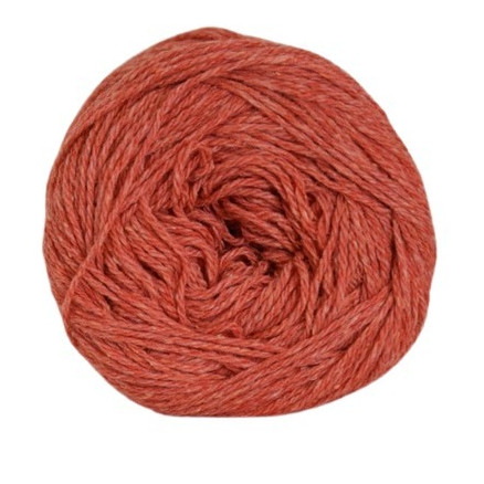 Hjertegarn Organic Trio Garn 5017 Gebranntes Orange von Hjertegarn