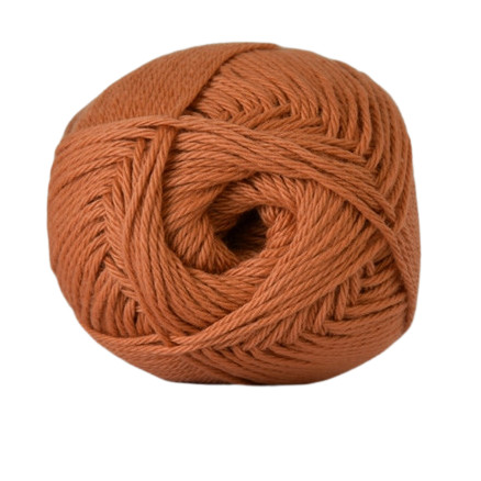 Hjertegarn Blend/Tendens Garn Unicolor 1439 Terrakotta von Hjertegarn