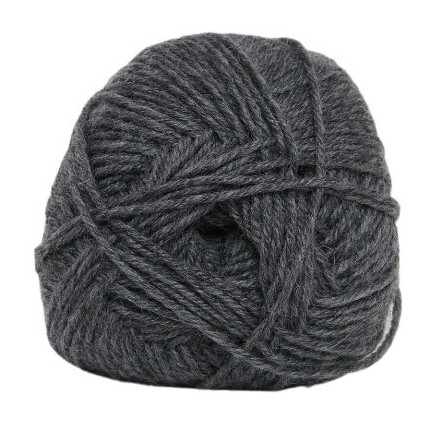Hjertegarn Ciao Trunte Garn Farbe 1800 Grau von Hjertegarn