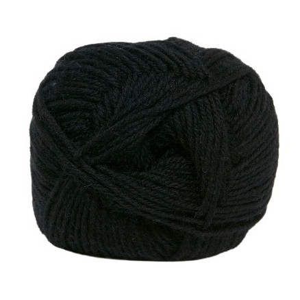 Hjertegarn Ciao Trunte Garn Farbe 1990 Schwarz von Hjertegarn