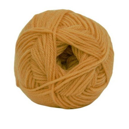 Hjertegarn Ciao Trunte Garn Farbe 2676 Gelb von Hjertegarn