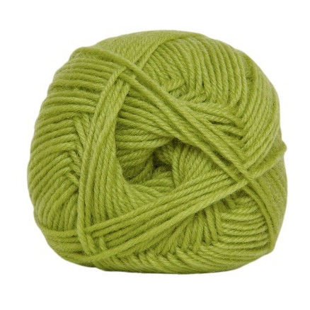Hjertegarn Ciao Trunte Garn Farbe 8341 Limette von Hjertegarn