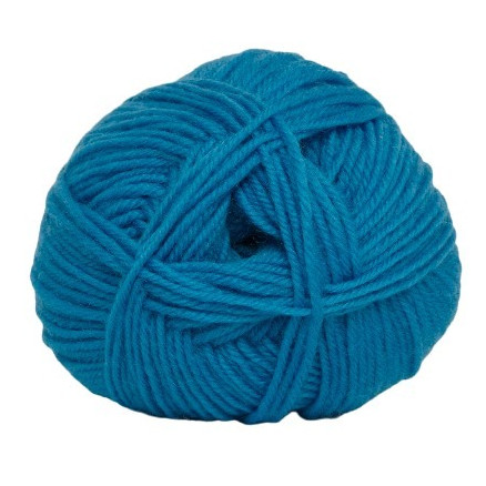 Hjertegarn Ciao Trunte Garn Farbe 8731 Türkis von Hjertegarn