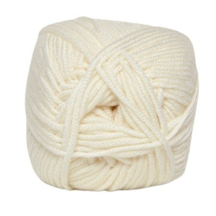 Hjertegarn Extrafine Merino 120 Garn 100 Rohweiß/Natur von Hjertegarn