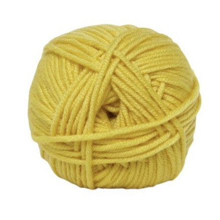 Hjertegarn Extrafine Merino 120 Garn 7441 Gelb von Hjertegarn