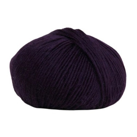 Hjertegarn Incawool Garn Farbe 1800 Dunkellila von Hjertegarn