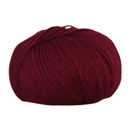 Hjertegarn Incawool Garn Farbe 1902 Dunkelrot von Hjertegarn