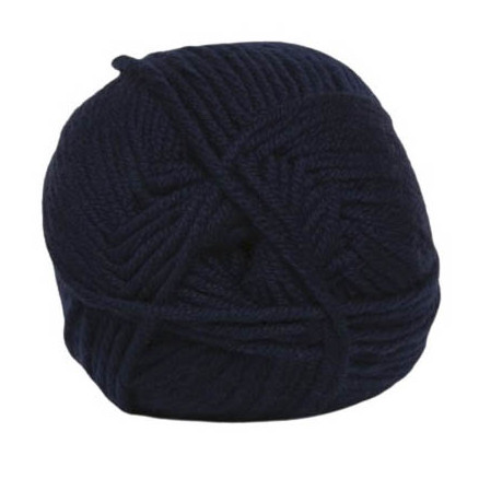 Hjertegarn Lana Cotton 212 Garn Farbe 1660 Marineblau von Hjertegarn