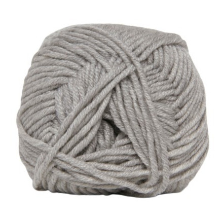 Hjertegarn Merino Cotton 434 Hellgrau von Hjertegarn