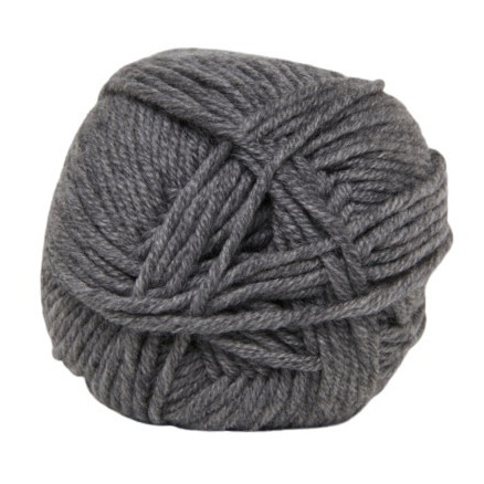 Hjertegarn Merino Cotton 435 Grau von Hjertegarn