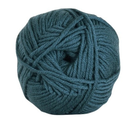 Hjertegarn Merino Cotton 4718 Blau Grün von Hjertegarn