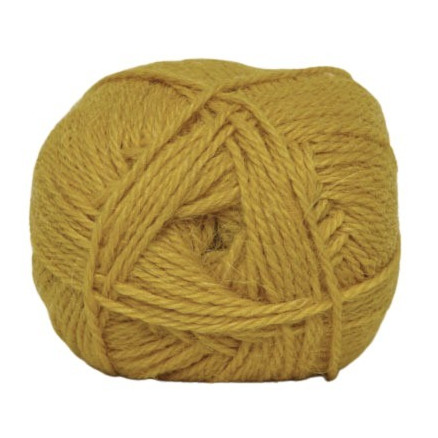 Hjertegarn Merino Cotton 847 Senfgelb von Hjertegarn