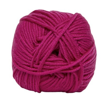 Hjertegarn Merino Cotton 9130 Cerise von Hjertegarn