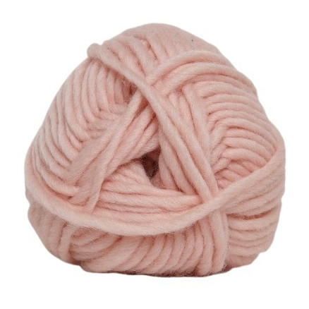 Hjertegarn Natur Uld Garn Unicolor 2250 Helles Pink von Hjertegarn