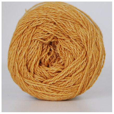 Hjertegarn Organic 350 Garn Farbe 4009 Gelb von Hjertegarn
