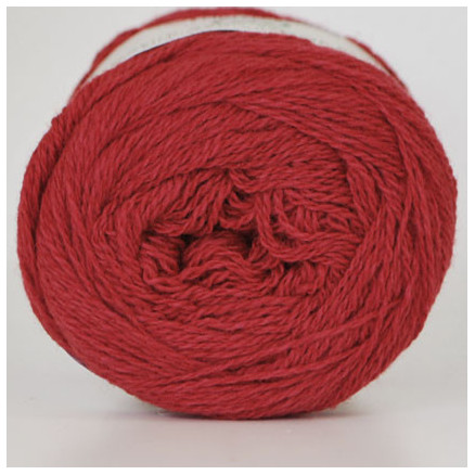 Hjertegarn Organic 350 Garn Farbe 4091 Rot von Hjertegarn