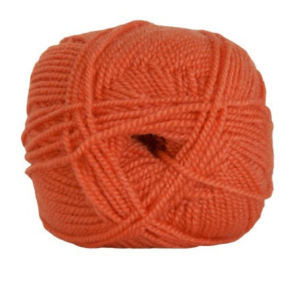 Hjertegarn Perle Acryl Garn 3271 Orange von Hjertegarn