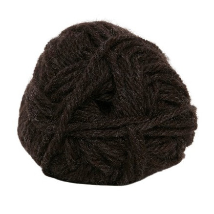 Hjertegarn Ragg Sockengarn 1203 Dunkelbraun von Hjertegarn