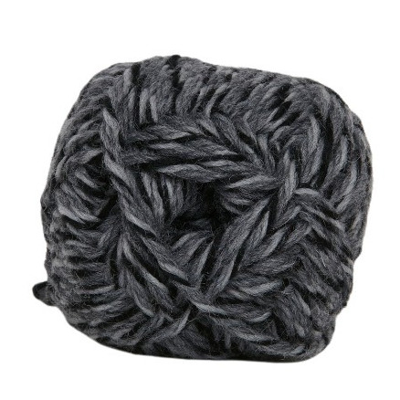 Hjertegarn Ragg Sockengarn Print 762 Hellgrau/Koksgrau/Schwarz von Hjertegarn