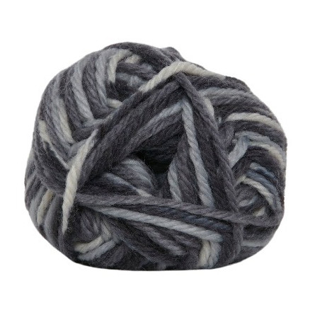 Hjertegarn Ragg Sockengarn Print 8799 Hellgrau/Dunkelgrau/Koksgrau von Hjertegarn