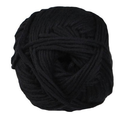 Hjertegarn Valencia Cotton Garn 1990 Schwarz von Hjertegarn