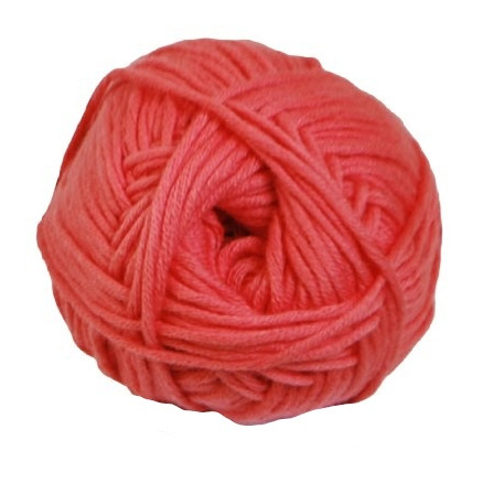 Hjertegarn Valencia Cotton Garn 433 Koralle von Hjertegarn