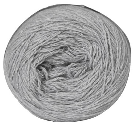 Hjertegarn Wool Silk Garn 3013 Hellgrau von Hjertegarn