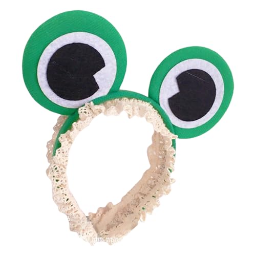 Hkfgdjdl Kronen-Kopfschmuck, Frösche, Stirnbänder, Cosplay, Spitze, Haarbänder, Kopfbedeckung, Make-up, Waschen, Gesicht, Haarbänder, Geburtstagsparty Hkfgdjdl Kronen-Kopfschmuck, Frösche, Stirnbänder, Cosplay, Spitze, Haarbänder, Kopfbedeckung, Make-up, Waschen, Gesicht, Haarbänder, Geburtstagsparty von Hkfgdjdl