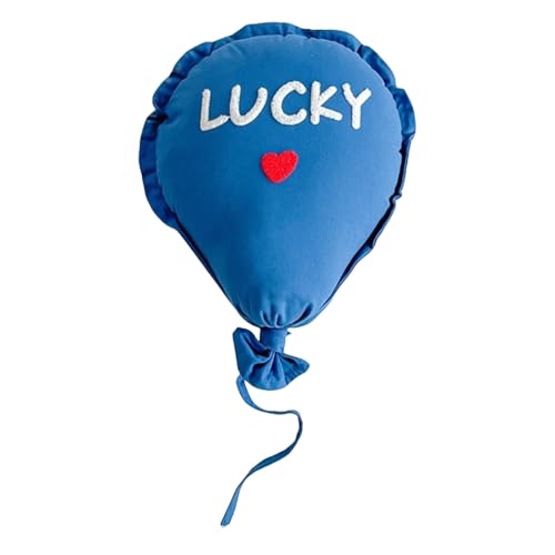 Hkfgdjdl Wurfkissen in Cartoon-Ballonform, weiches Polyester-Plüschkissen für Kinder und Erwachsene, bunte Schlafzimmer-Sofa-Dekoration Hkfgdjdl Wurfkissen in Cartoon-Ballonform, weiches Polyester-Plüschkissen für Kinder und Erwachsene, bunte Schlafzimmer-Sofa-Dekoration von Hkfgdjdl