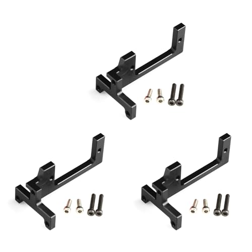 Hklshyd 3X Getriebe Schaltung Lenkung Getriebe Halterung Halter Servo Halter für 1/14 RC Truck Trailer Man Auto DIY ZubehöR Teile,3 von Hklshyd