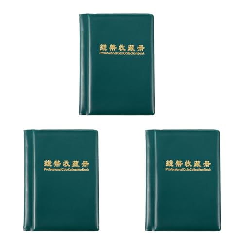 Hklshyd 3X Robustes Sammlungsbuch für MüNzenalbum Tragbarer Aufbewahrungsbeutel für MüNzen 120 Teile des Rahmens Hklshyd 3X Robustes Sammlungsbuch für MüNzenalbum Tragbarer Aufbewahrungsbeutel für MüNzen 120 Teile des Rahmens von Hklshyd