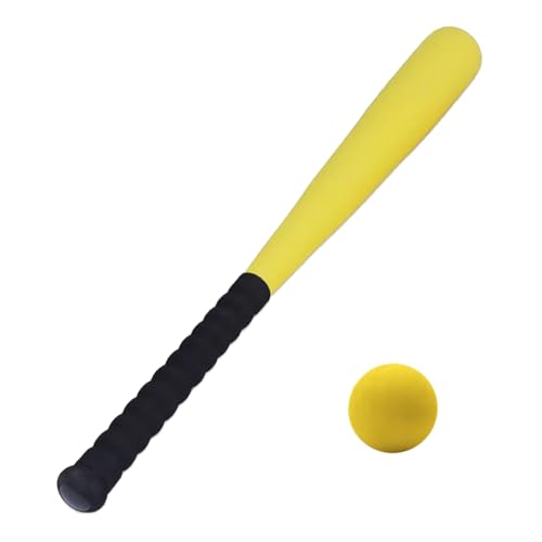 Hlennotor Baseballschl?ger Ball Set 64cm Lustige Spiele Kinderbaseballschl?ger f¨¹r Erwachsene und Kinder Leichter Baseballschl?ger mit Trainingsball Gelb Hlennotor Baseballschl?ger Ball Set 64cm Lustige Spiele Kinderbaseballschl?ger f¨¹r Erwachsene und Kinder Leichter Baseballschl?ger mit Trainingsball Gelb von Hlennotor