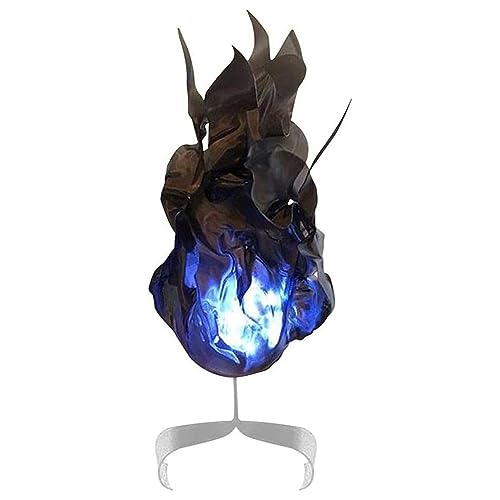 Hlennotor Halloween, Lustiges Spielzeug, Magischer Feuerball auf der Hand, LED-Dekoration f¨¹r Zuhause, Leuchtender Feuerball, Exquisite Ornamente, Party, Hohe Qualit?t, Einfach zu Bedienen, Schwarz von Hlennotor