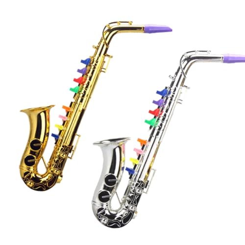 Hlennotor Saxophon Kindermusikinstrument Kindersimulation Musikinstrument Achtton-Saxophon Hausmusik von Hlennotor