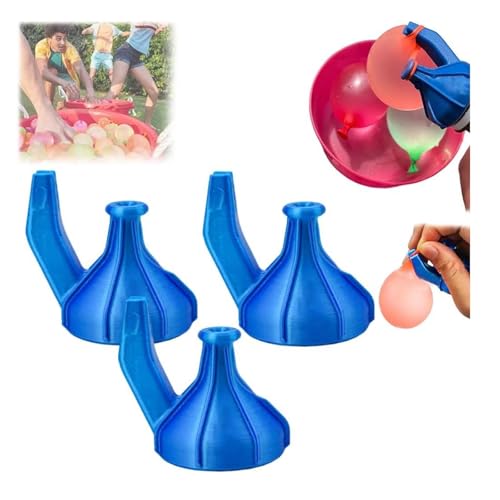 2-in-1-Wasserballon-Füllabdeckung, einfaches Befüllen von Wasserballons, selbstdichtendes Wasserballon-Werkzeug, Wasserballon-Inflator, tragbare Wasserballonpumpe für Kinder, Wasserschlachten (Blau 3) 2-in-1-Wasserballon-Füllabdeckung, einfaches Befüllen von Wasserballons, selbstdichtendes Wasserballon-Werkzeug, Wasserballon-Inflator, tragbare Wasserballonpumpe für Kinder, Wasserschlachten (Blau 3) von Hliloy