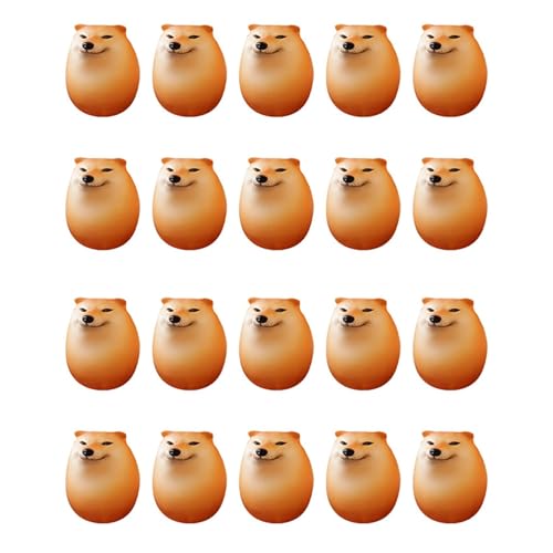Hlxnyami 20X Ei-Hund Shiba Inu, Realistische Eiform, Schreibtischdekoration, Hund und Ei-Union-Dekoration für Heimbüros, Lustige Hlxnyami 20X Ei-Hund Shiba Inu, Realistische Eiform, Schreibtischdekoration, Hund und Ei-Union-Dekoration für Heimbüros, Lustige von Hlxnyami