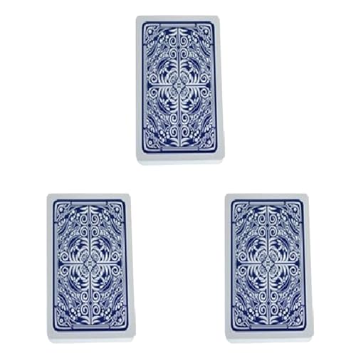 Hlxnyami 3X Poker Karten Wasserdicht Hold'em Spiel Karten Black Jack Plastik Spiel Karte Poker Spiel Brett Spiel Karte Blau Hlxnyami 3X Poker Karten Wasserdicht Hold'em Spiel Karten Black Jack Plastik Spiel Karte Poker Spiel Brett Spiel Karte Blau von Hlxnyami