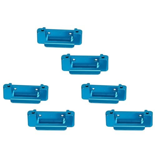 Hlxnyami 6 Stücke Upgrade Spare Rc Auto Teile Vorne Hinten Stoß Stange für A959-B A969-B A979-B, Blau Hlxnyami 6 Stücke Upgrade Spare Rc Auto Teile Vorne Hinten Stoß Stange für A959-B A969-B A979-B, Blau von Hlxnyami