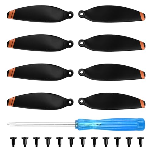 8 Stück Propeller Drohnen Ersatzpropeller Schnellspanner Propeller Drohnen Ersatzblatt Zubehör Ersatz Propellerblätter mit Schraubendreher kompatibel mit DJI Mini 2/Mini SE 8 Stück Propeller Drohnen Ersatzpropeller Schnellspanner Propeller Drohnen Ersatzblatt Zubehör Ersatz Propellerblätter mit Schraubendreher kompatibel mit DJI Mini 2/Mini SE von HoaaiGo