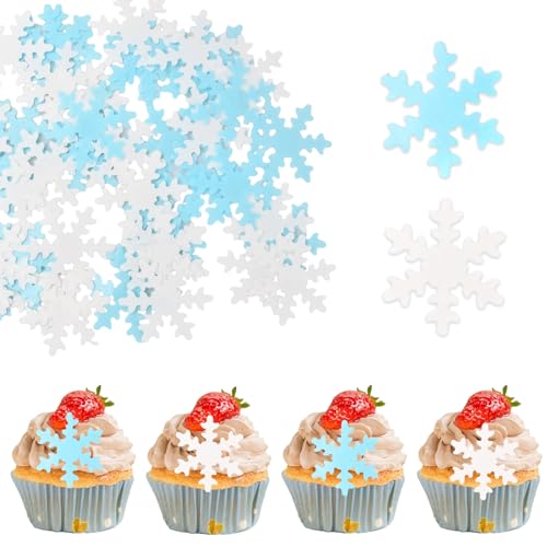Snowflake Cake Decoration, 50pcs Frozen Tortendeko Kit, Essbare Tortendeko, Deko Kuchen Essbar, Tortendeko Geburtstag Essbar, Deko Torte Essbar für Geburtstag Party Kuchen Snowflake Cake Decoration, 50pcs Frozen Tortendeko Kit, Essbare Tortendeko, Deko Kuchen Essbar, Tortendeko Geburtstag Essbar, Deko Torte Essbar für Geburtstag Party Kuchen von HoaaiGo