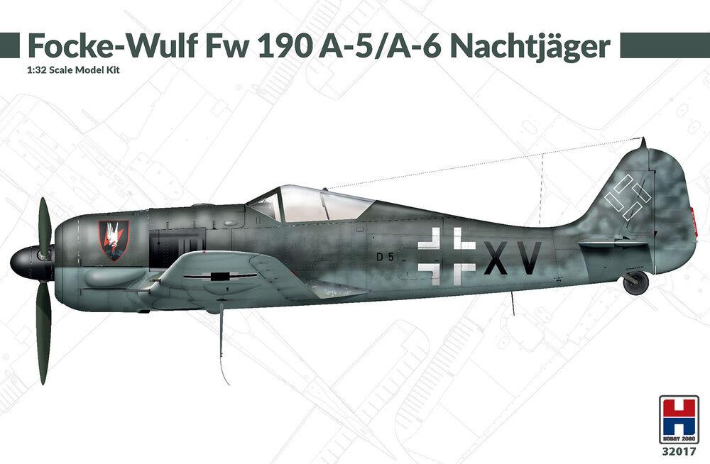 Focke-Wulf Fw 190 A-5/A-6 Nachtjager Focke-Wulf Fw 190 A-5/A-6 Nachtjager von Hobby 2000