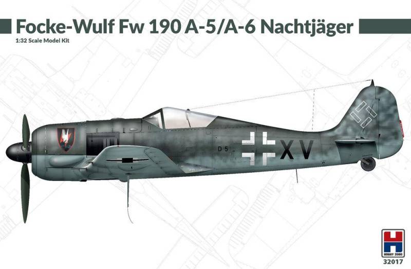 Focke-Wulf Fw 190 A-5/A-6 Nachtjager von Hobby 2000