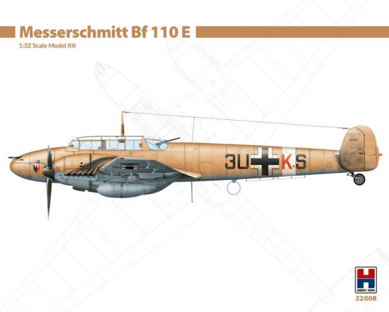 Messerschmitt Bf 110 E von Hobby 2000