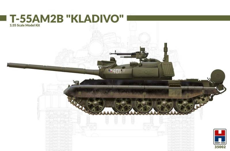 T-55AM2B Kladivo (w/bonus 4 painting and marking) von Hobby 2000