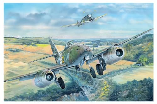 Hobby Boss 81805 1/18 ME 262 Hunter Modellbausatz, Modellbauzubehör, Mehrfarbig, 1:18 von Doyusha