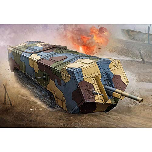 Hobby Boss 083859 1:35 medium French Saint Chamond Heavy Tank Modellbau, Hobby, Zusammenbau, detailliert, weiß Hobby Boss 083859 1:35 medium French Saint Chamond Heavy Tank Modellbau, Hobby, Zusammenbau, detailliert, weiß von Hobby Boss