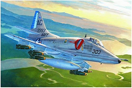 Hobby Boss 087254 A-4E Sky Hawk Fighter Modellbausatz, Modellbauzubehör, Mehrfarbig von Hobby Boss